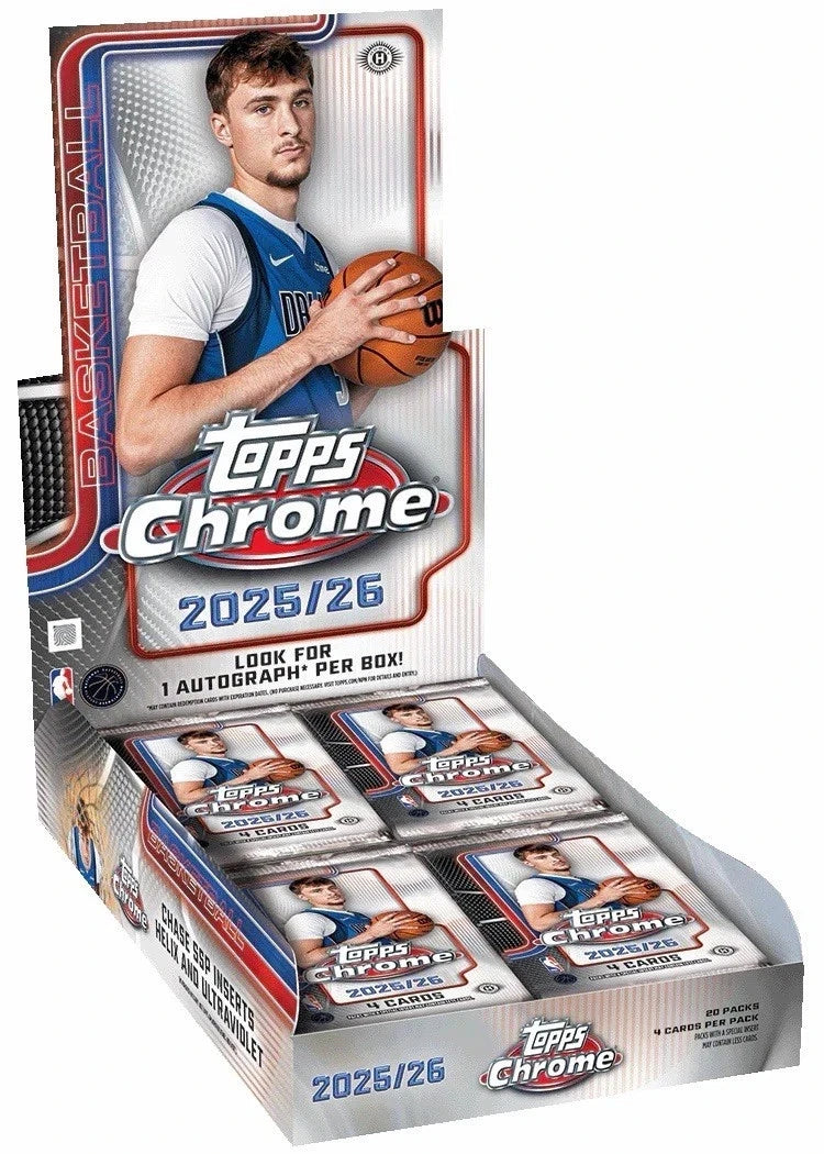 2025-26 Topps Chrome® Basketball - Hobby Box